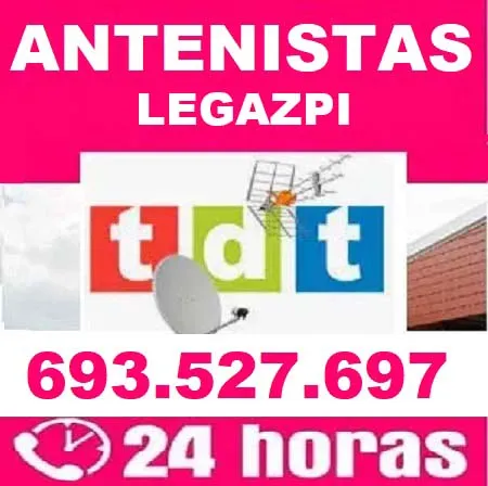 Antenistas Legazpi a domicilio
